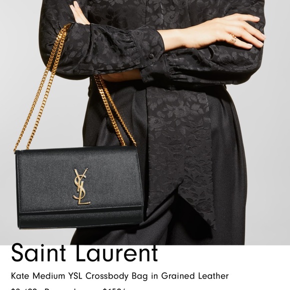 Kate medium leather crossbody bag - Picture 12 of 12